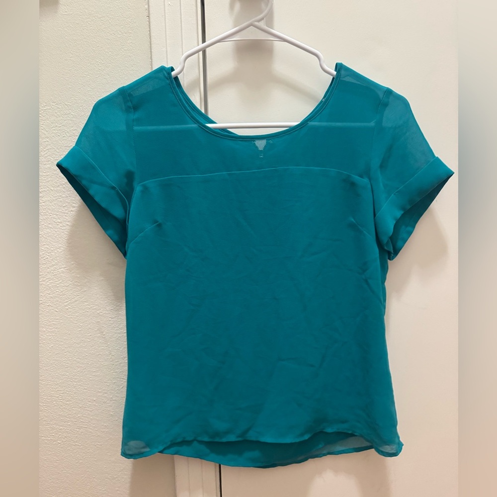 Teal Women's Top